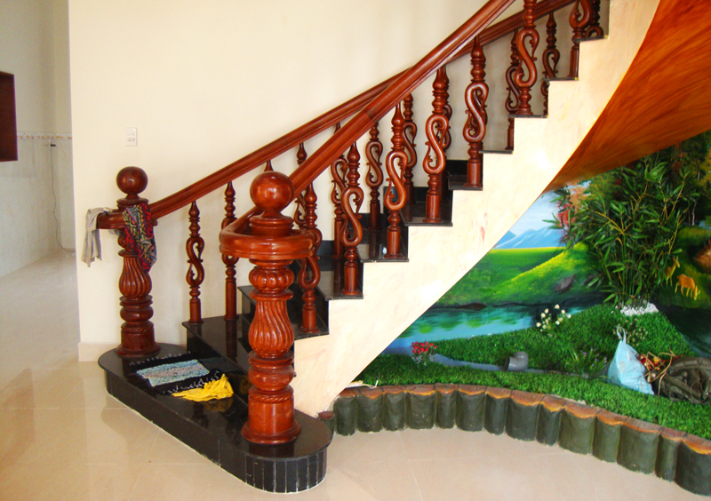 Tay vịn gỗ - 548